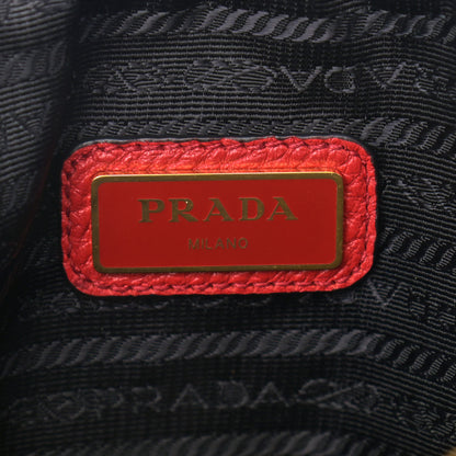 Prada Vitello Phenix Camera Bag Rosso 7 of 13