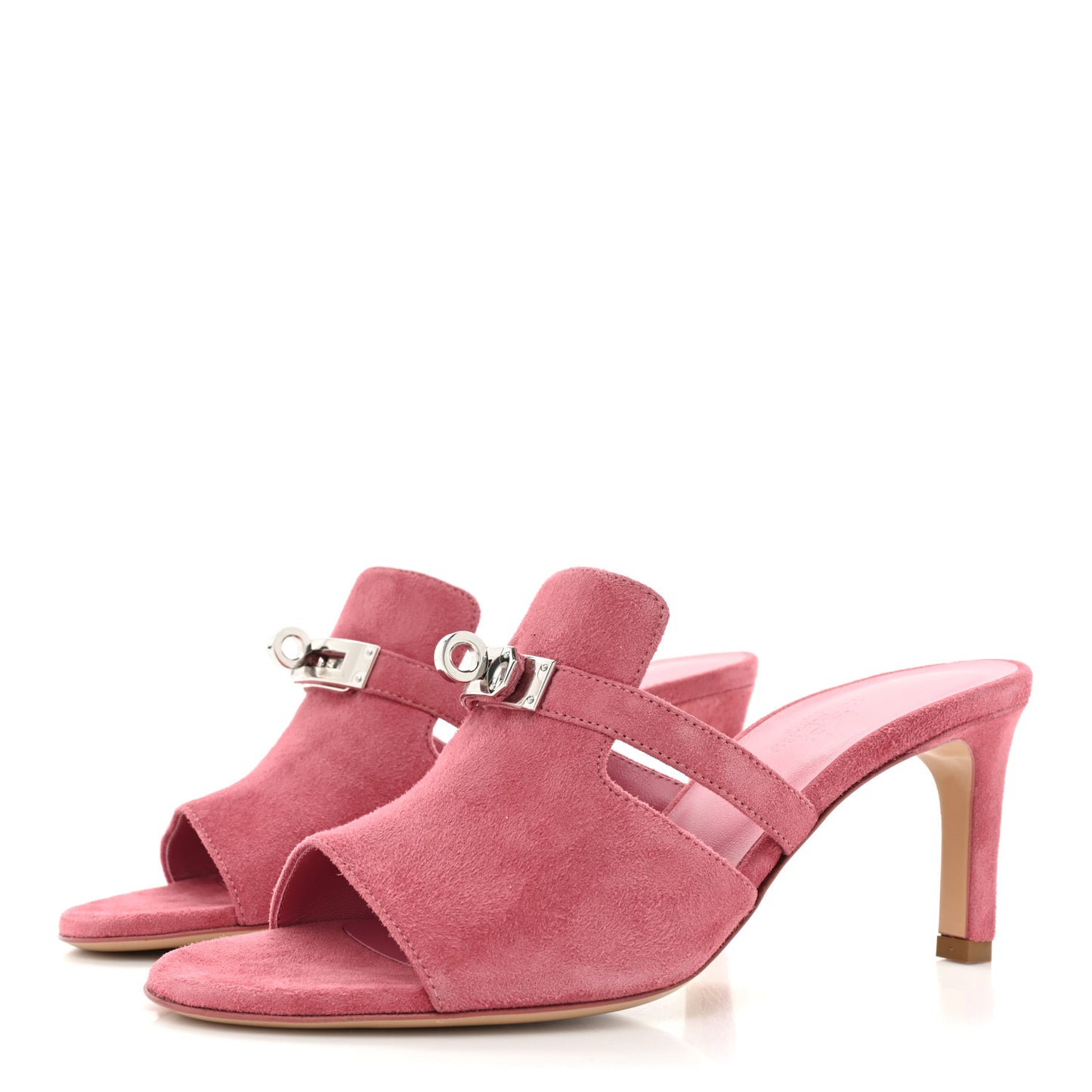 Suede Goatskin Satin Cute Sandals 36 Rose Aphrodite