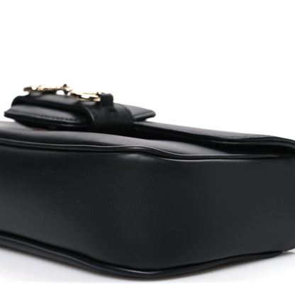 Gucci Calfskin Horsebit 1955 Small Soft Top Handle Shoulder Bag Black 10 of 10