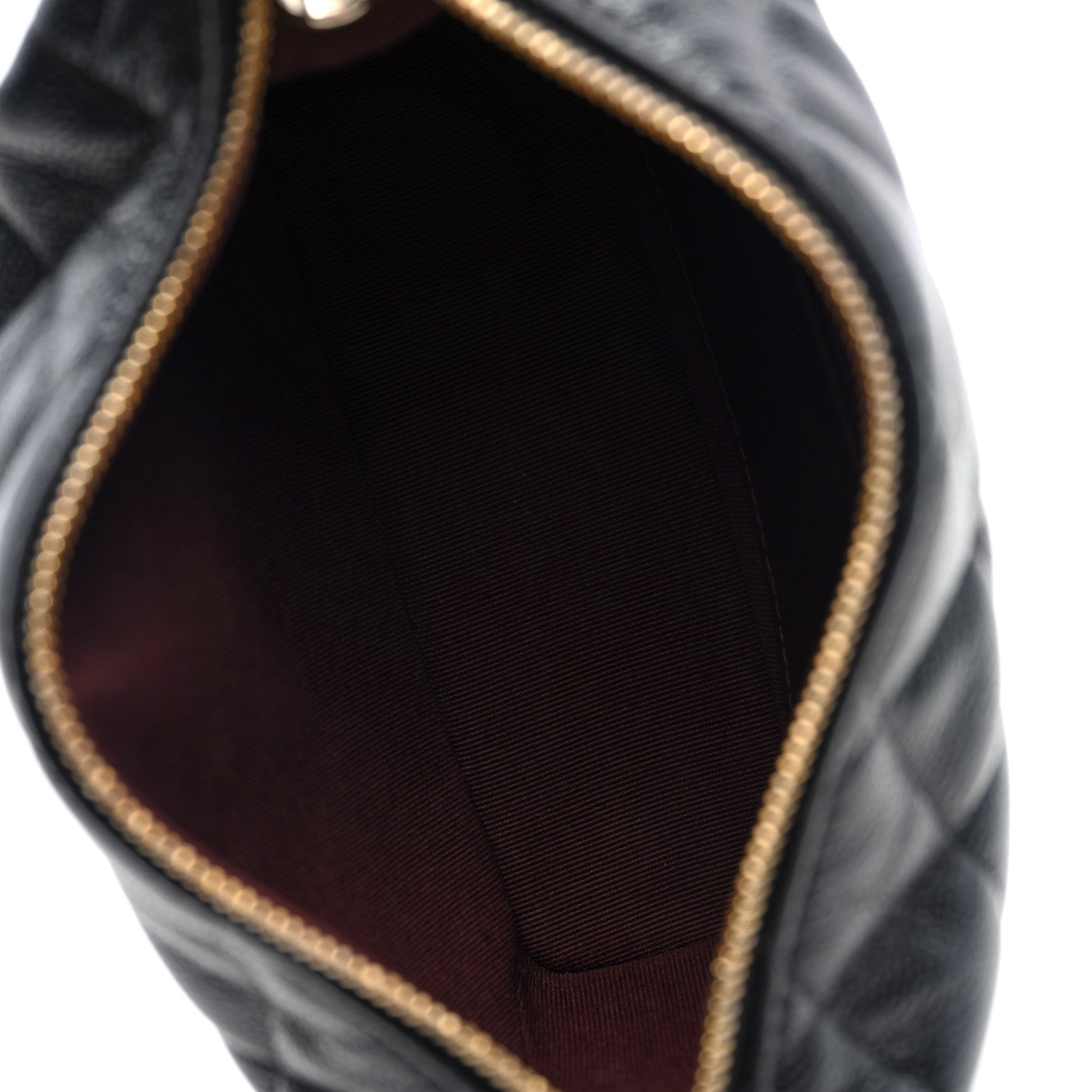 Chanel Caviar Quilted Hobo Clutch With Chain Black 5 of 11