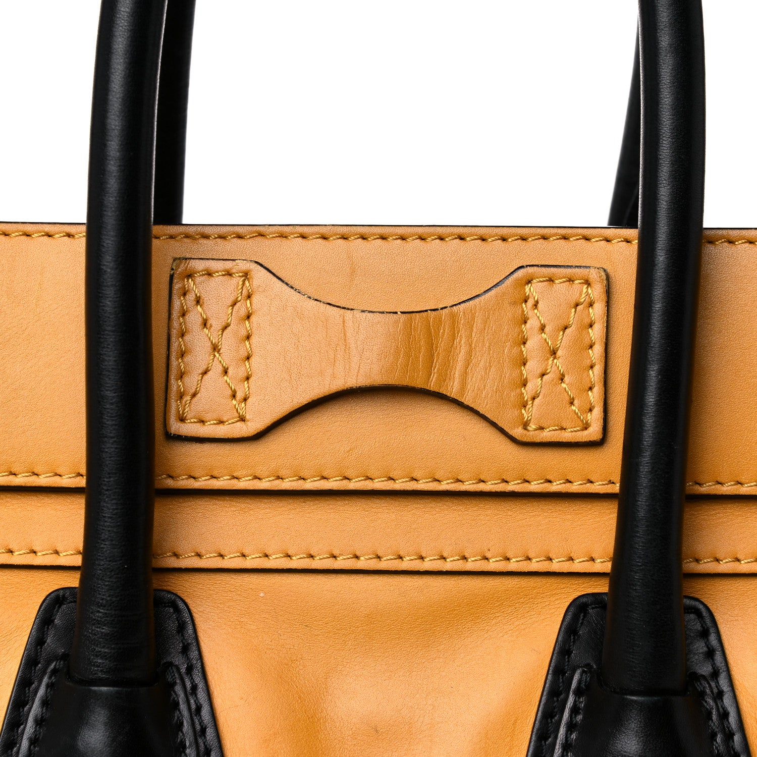 Celine Smooth Calfskin Micro Luggage Amber 24 of 31