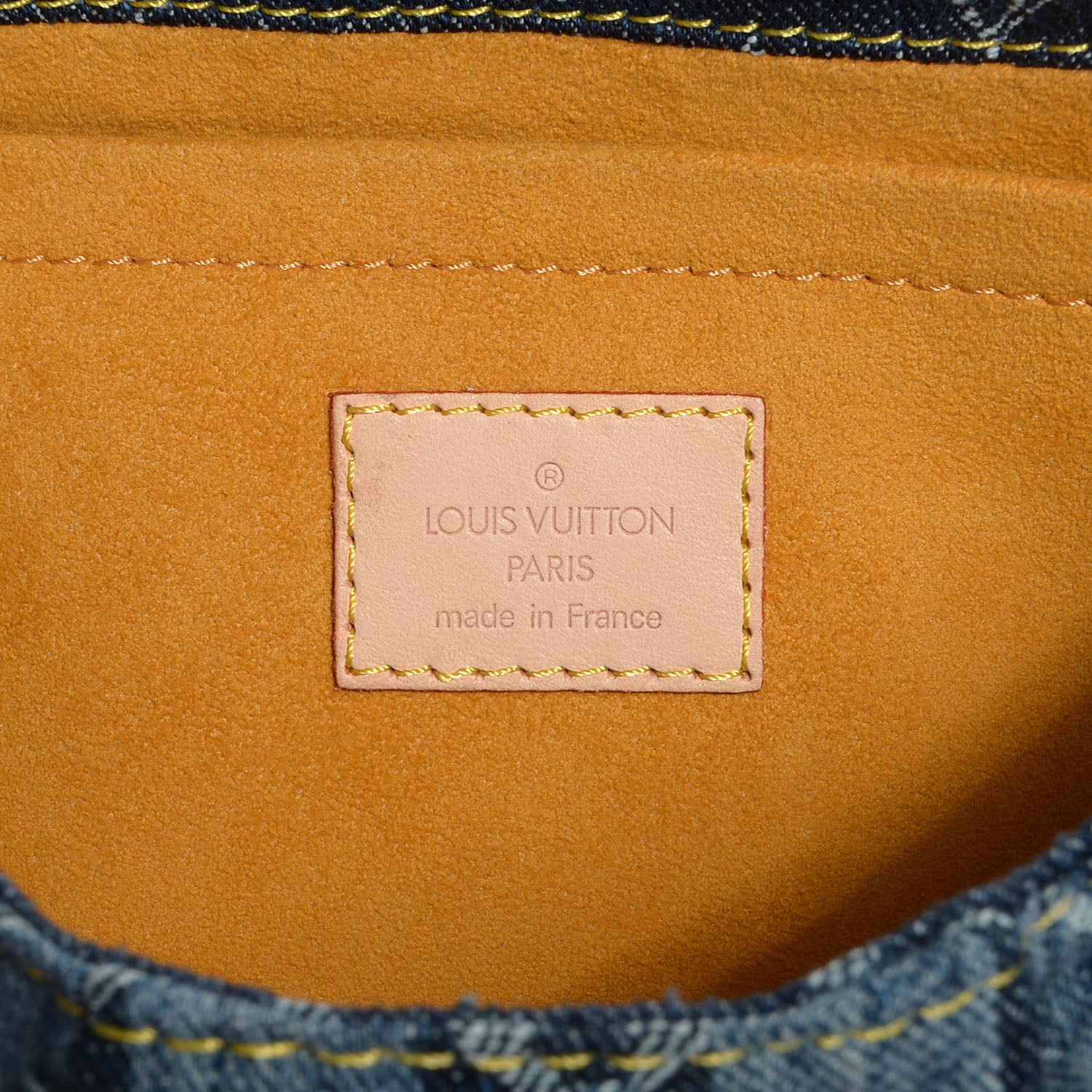 Louis Vuitton Denim Raye Mini Pleaty 7 of 8