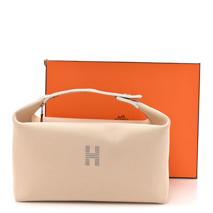Hermes Canvas Large Bride-A-Brac Pouch Natural 9 of 9