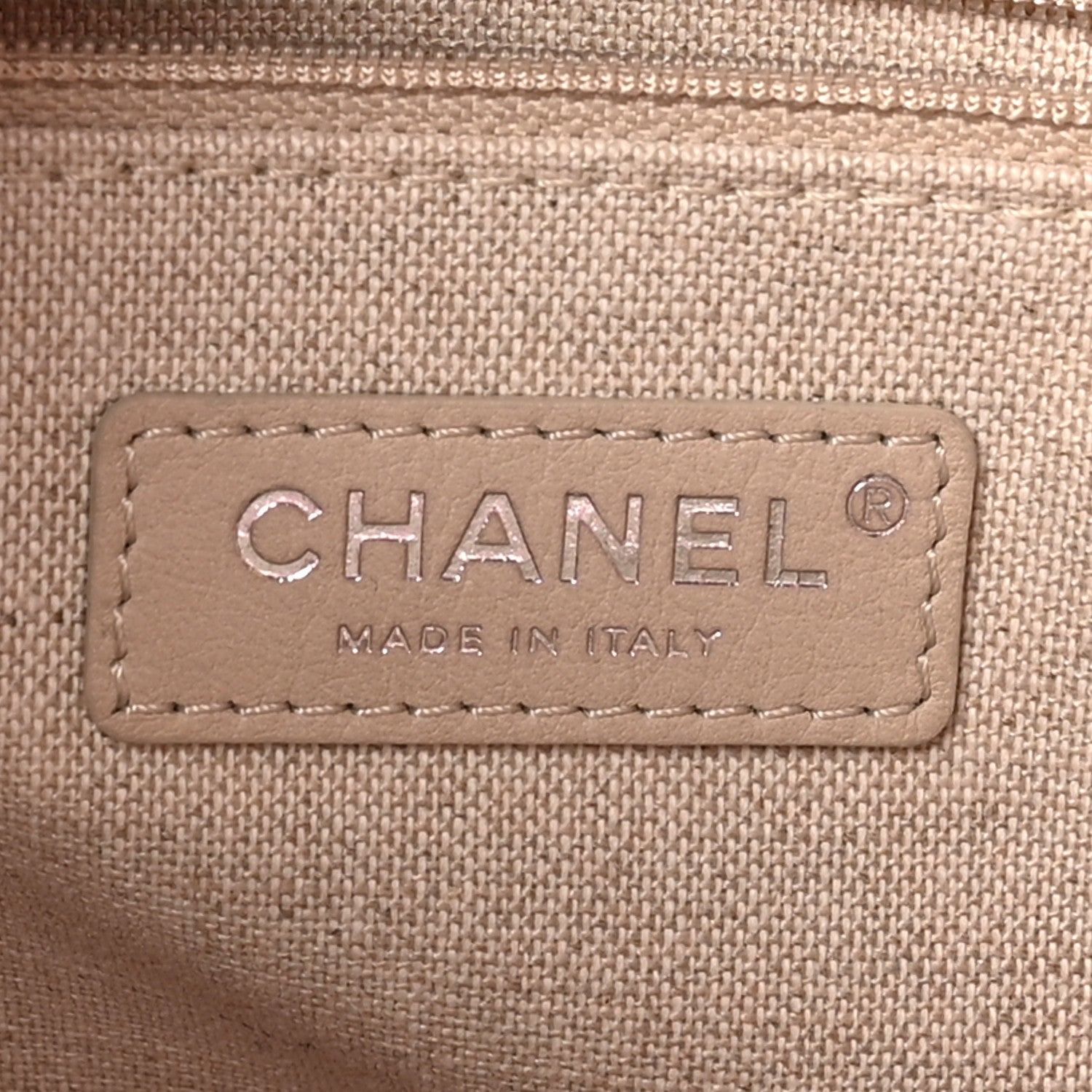 Chanel Mixed Fibers Small Deauville Tote Dark Pink 8 of 11