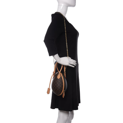 Louis Vuitton Monogram Egg Bag Black 2 of 9