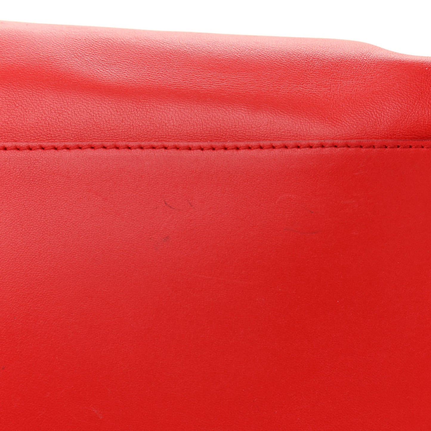 Nappa Intrecciato Light Calf Tote Red