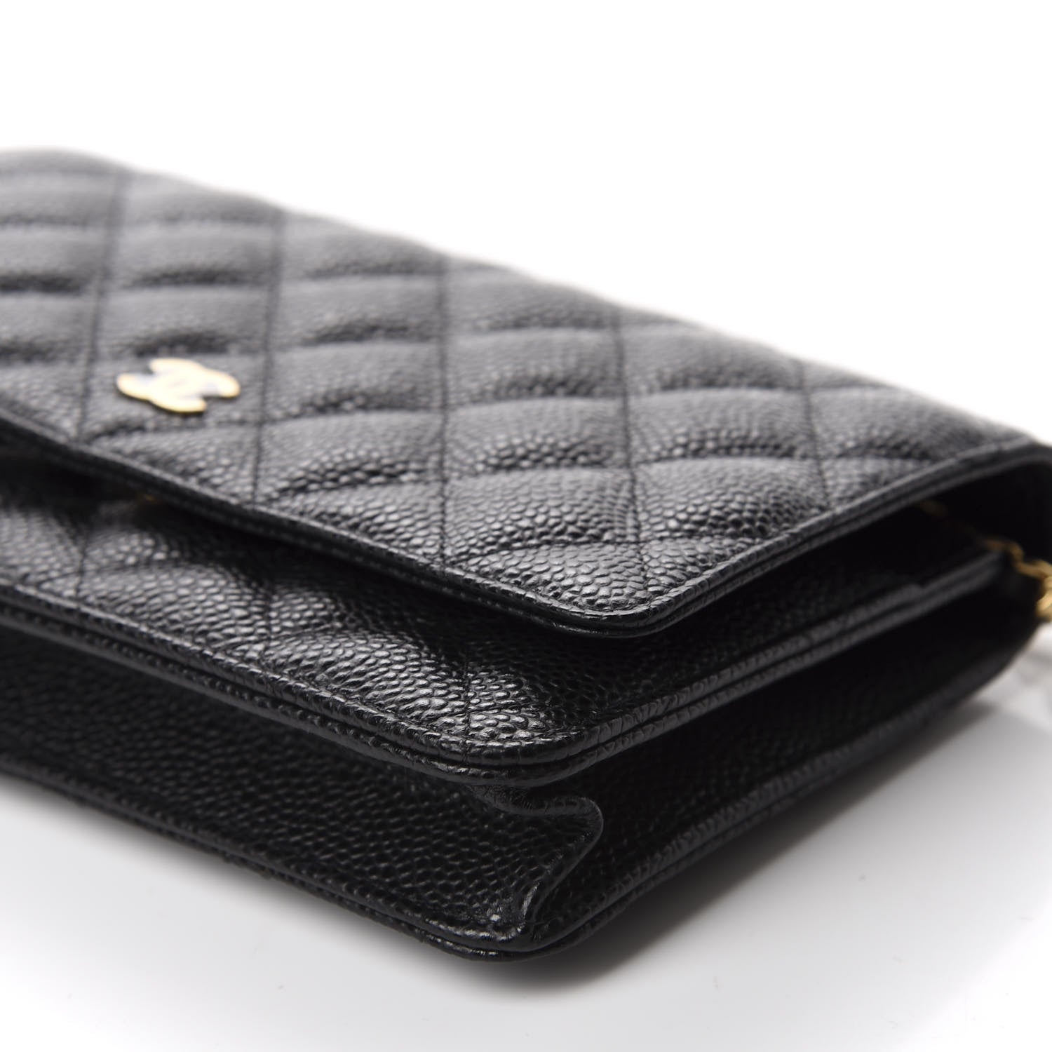 Chanel Caviar Quilted Wallet On Chain WOC Black 7 of 12