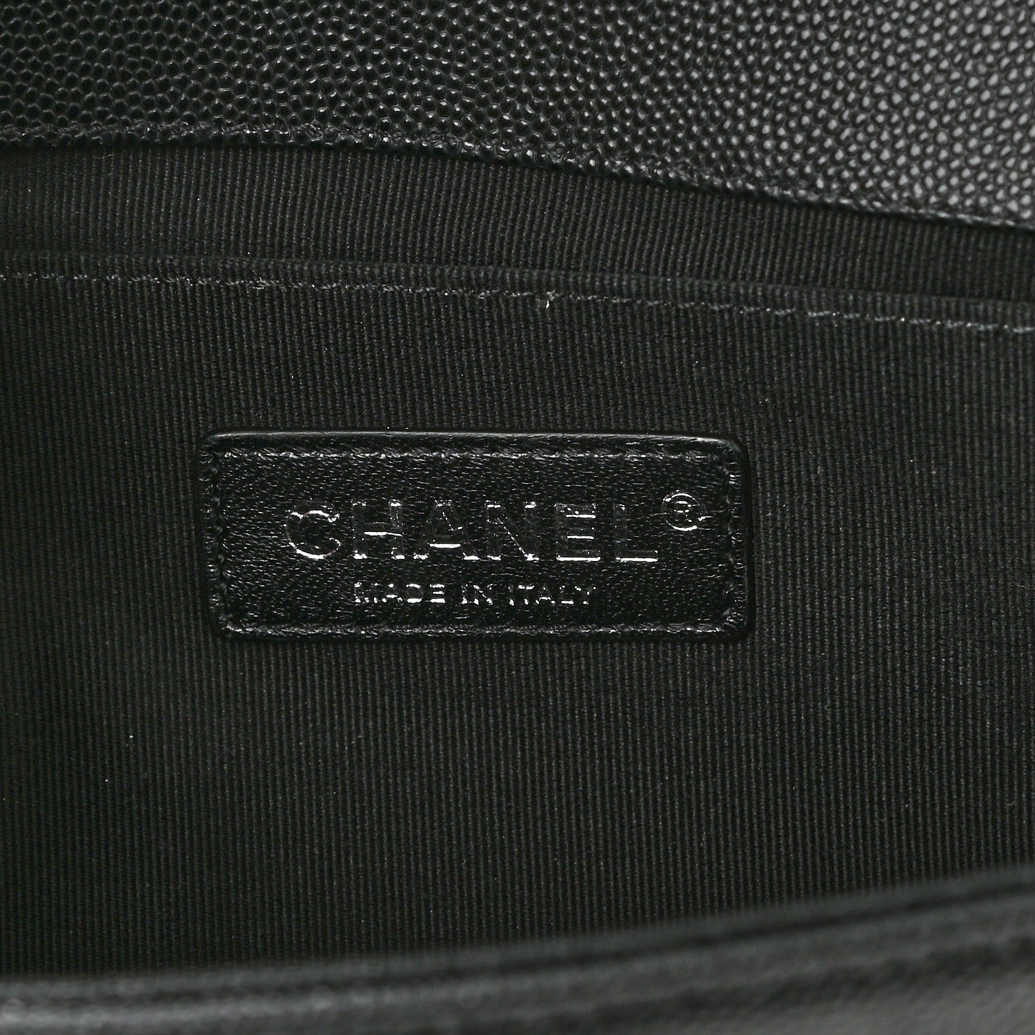 Chanel Caviar Quilted Medium Boy Flap Black 6 of 11