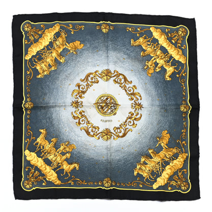 Hermes Silk Cosmos Pocket Square 1 of 5