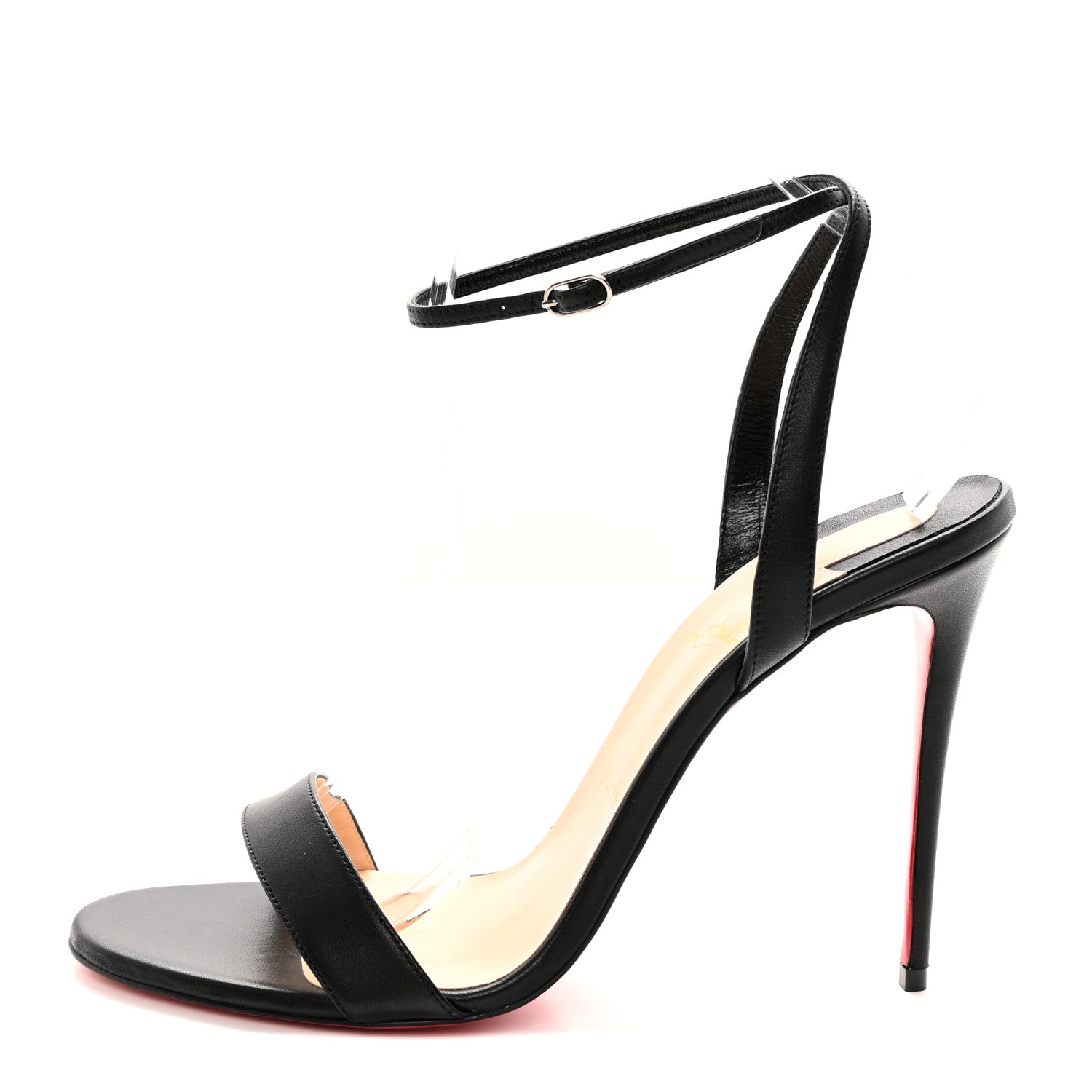 Christian Louboutin Nappa Loubigirl 100 Sandals 42 Black 1 of 11