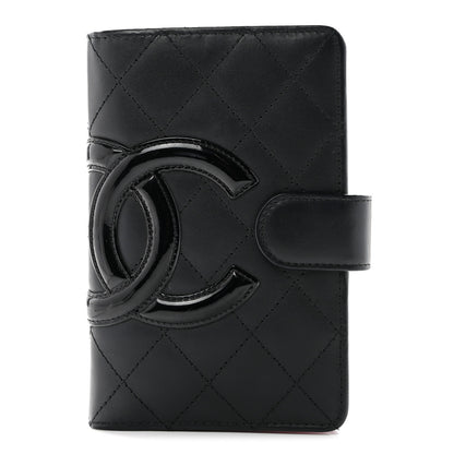 Chanel Calfskin Cambon Zipped Pocket Wallet Black 1 of 8