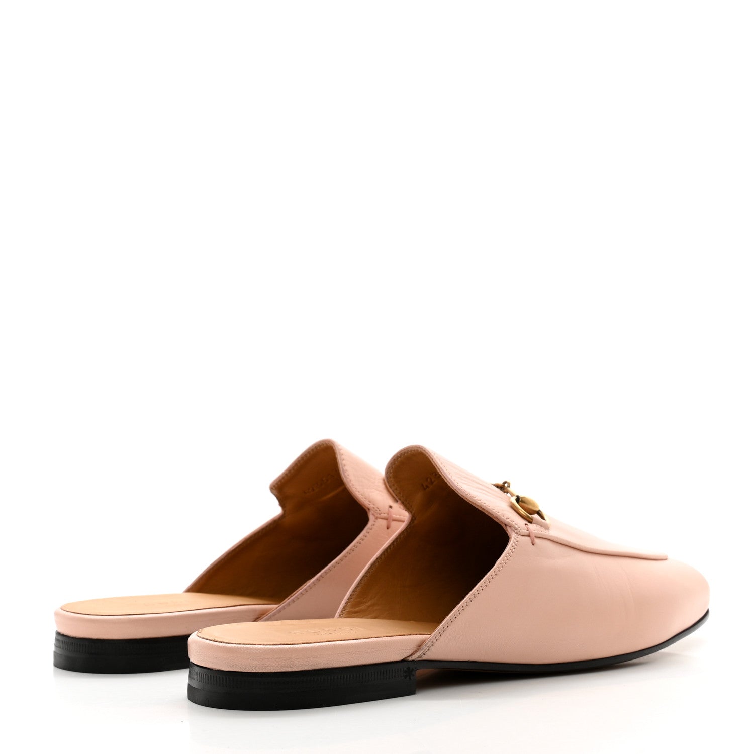 Gucci Malaga Kid Womens Princetown Slippers 39 Skin Rose 4 of 8