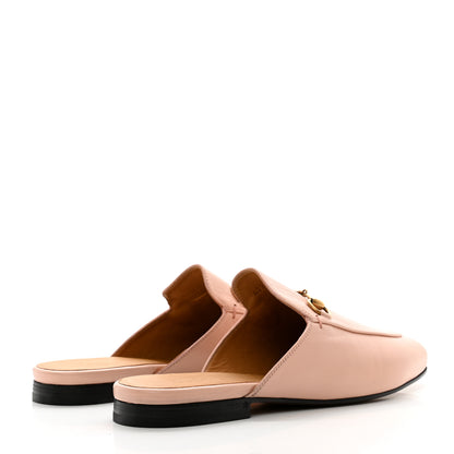 Gucci Malaga Kid Womens Princetown Slippers 39 Skin Rose 4 of 8