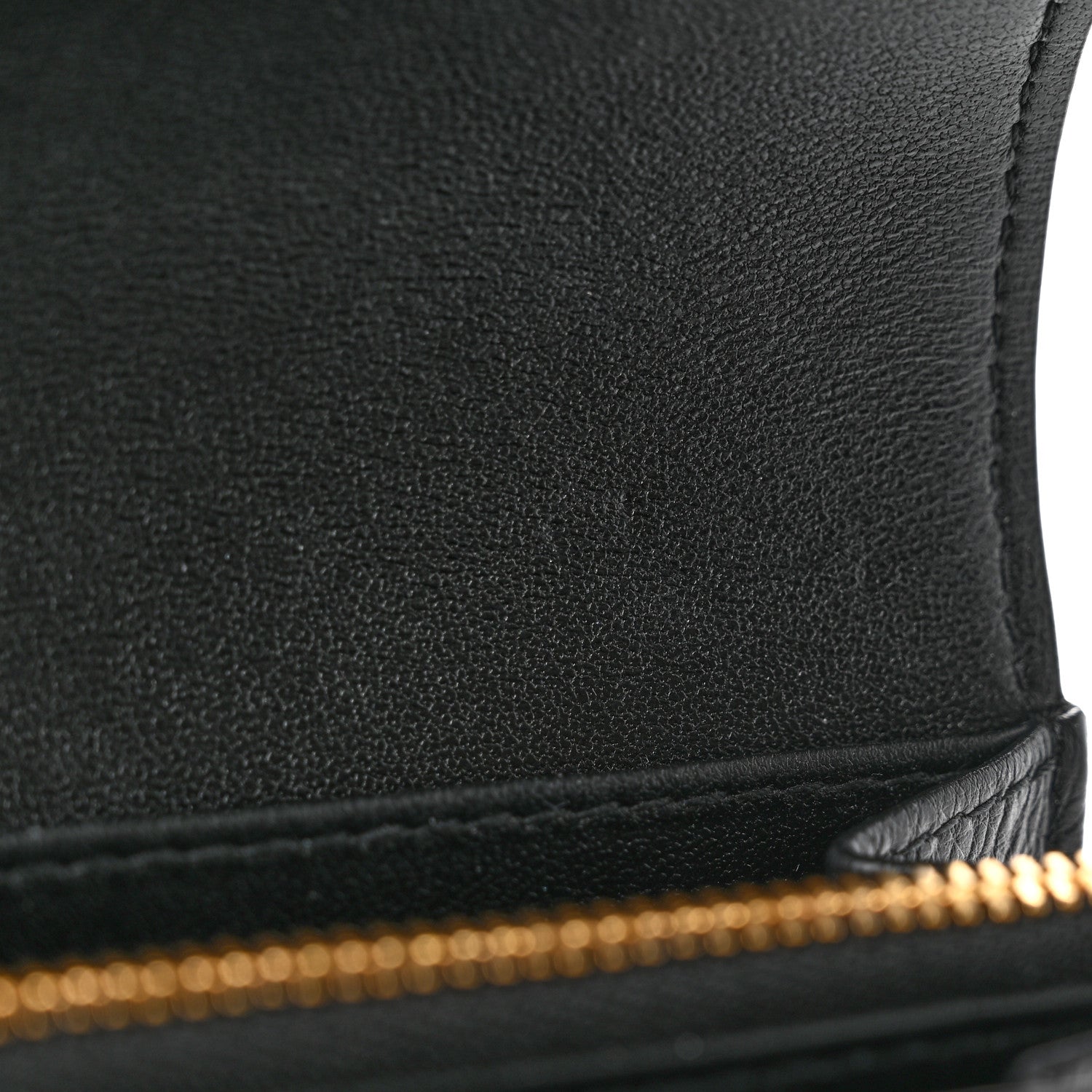 Christian Dior Supple Calfskin Cannage Caro Wallet Black 8 of 9