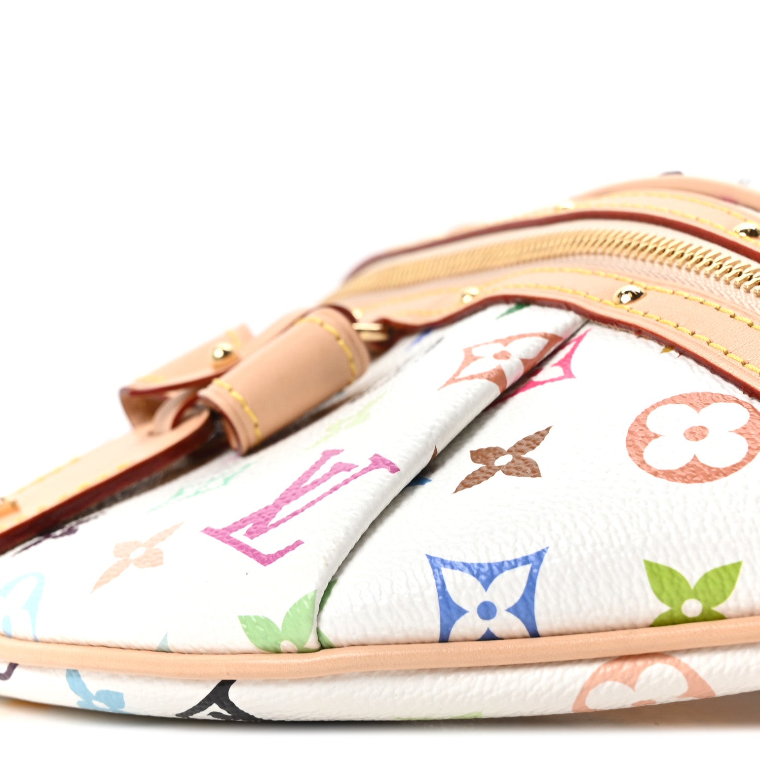 Louis Vuitton LV X TM Monogram Multicolor High Rise Bumbag White 9 of 9