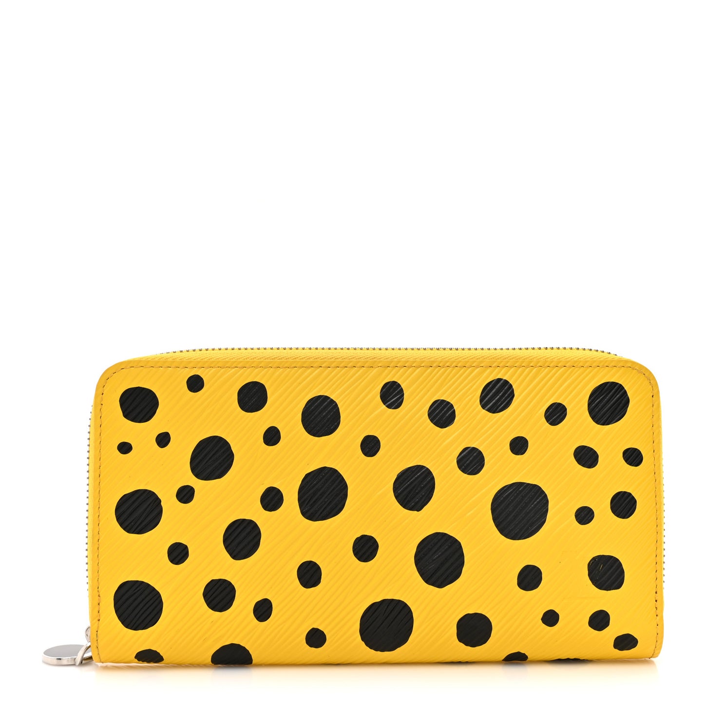 LV X YK Epi Zippy Wallet Yellow Black