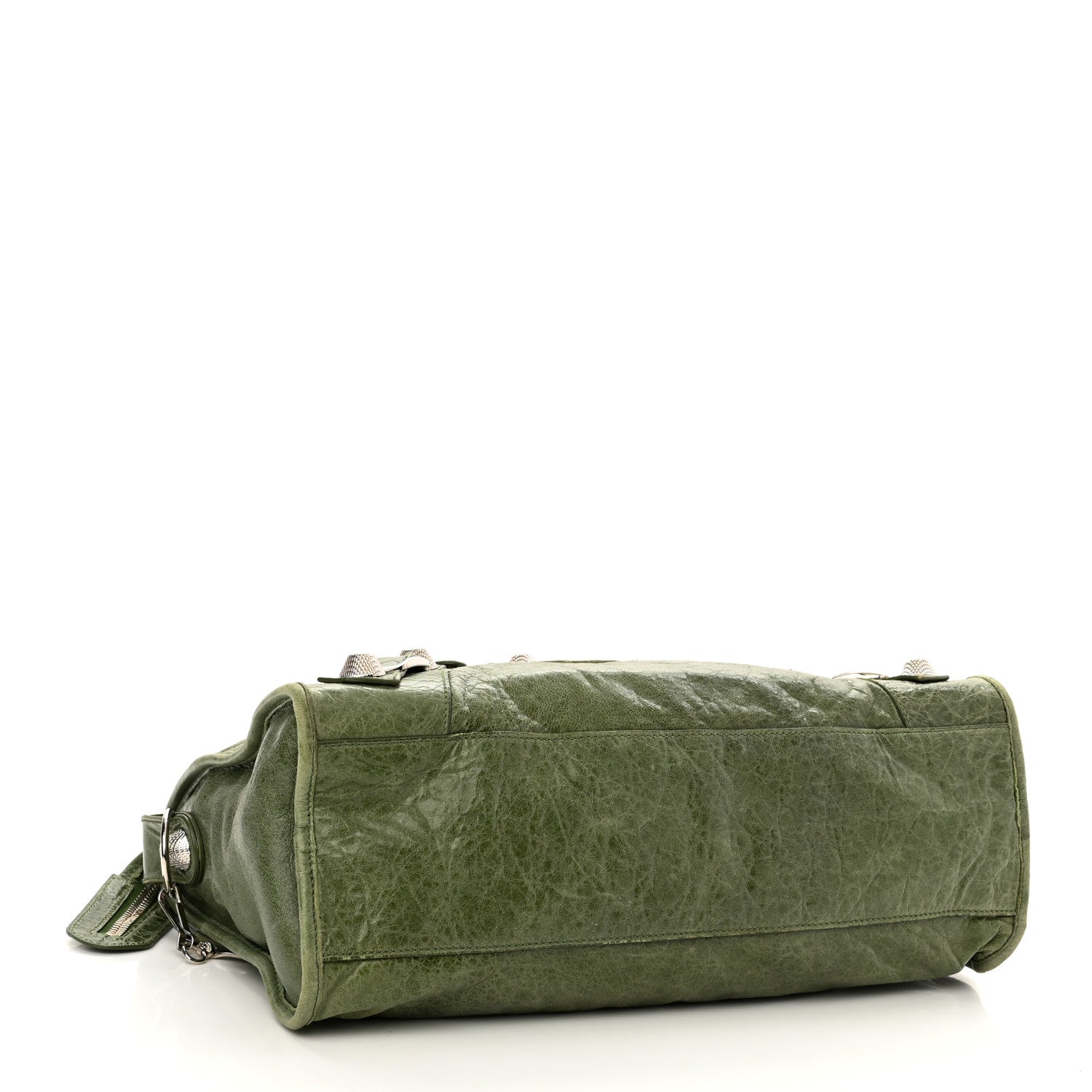 Balenciaga Agneau Giant 21 Silver Hardware City Vert Thyme 4 of 12