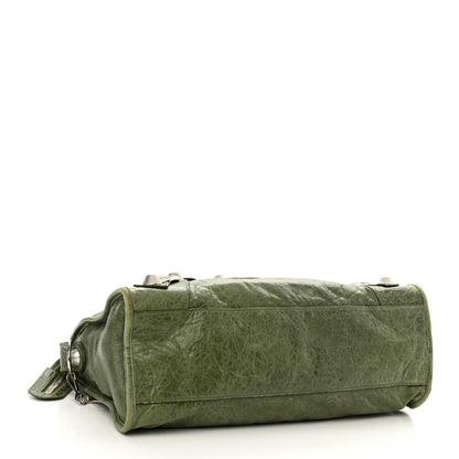 Balenciaga Agneau Giant 21 Silver Hardware City Vert Thyme 4 of 12