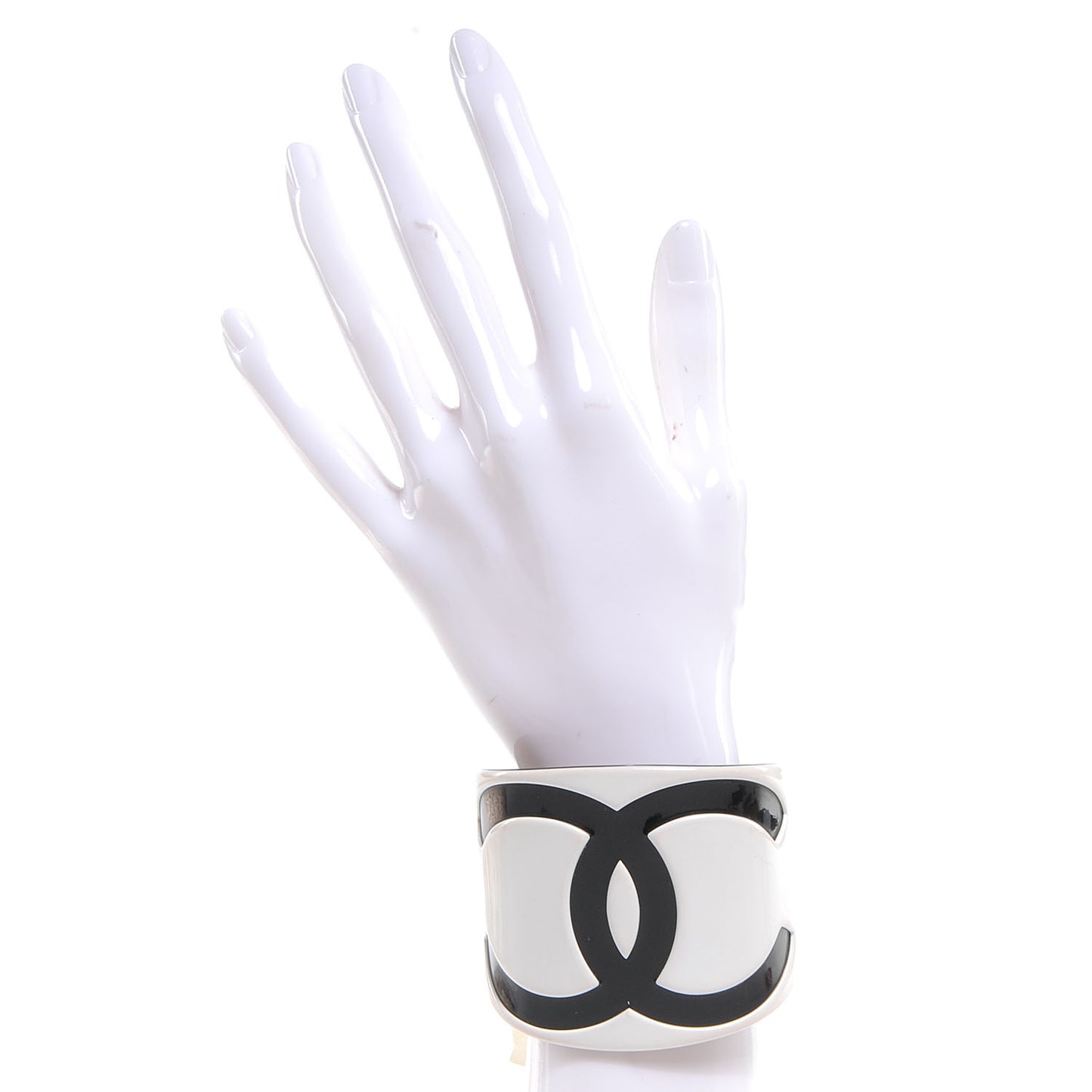 Resin CC Cuff Black White