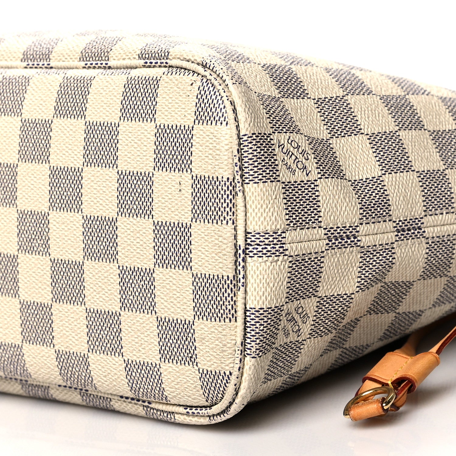 Louis Vuitton Damier Azur Neverfull PM 9 of 14