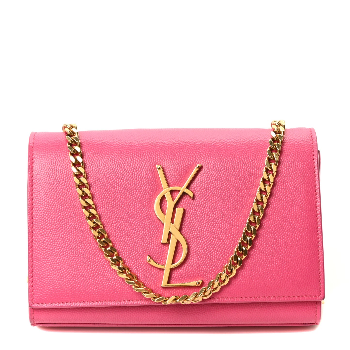 Grain De Poudre Small Monogram Kate Satchel Bubblegum