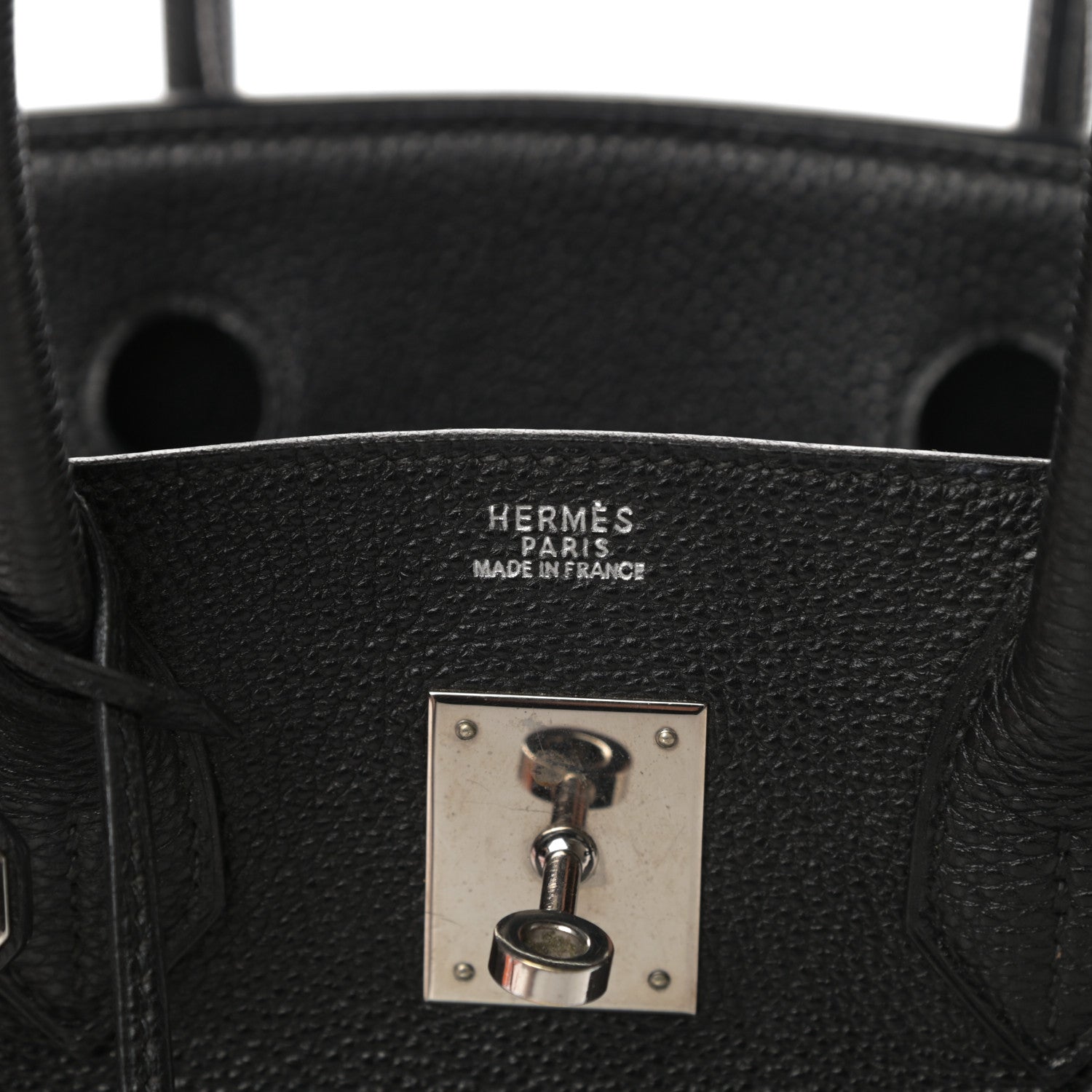 Hermes Togo Birkin 30 Black 6 of 17