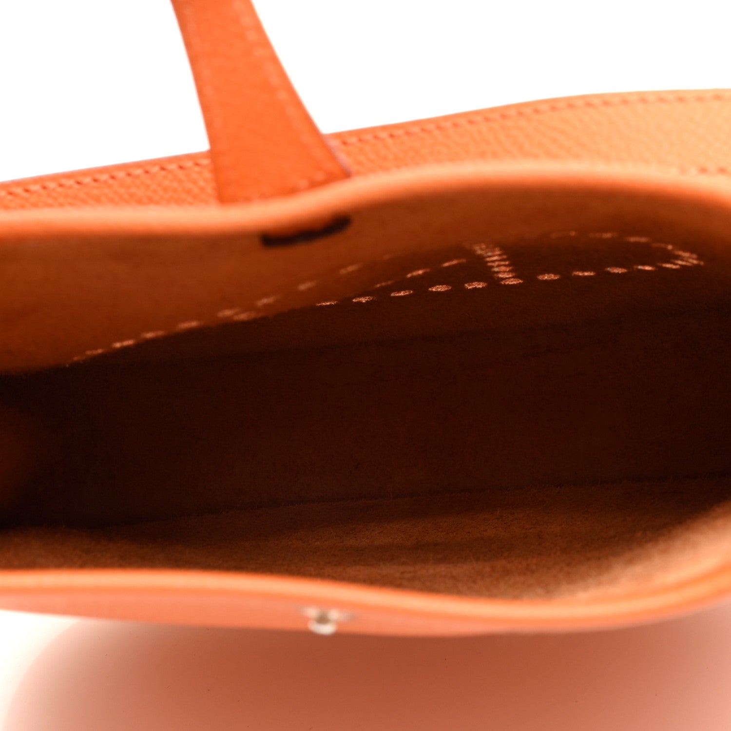 Hermes Epsom Evelyne TPM Orange 5 of 10