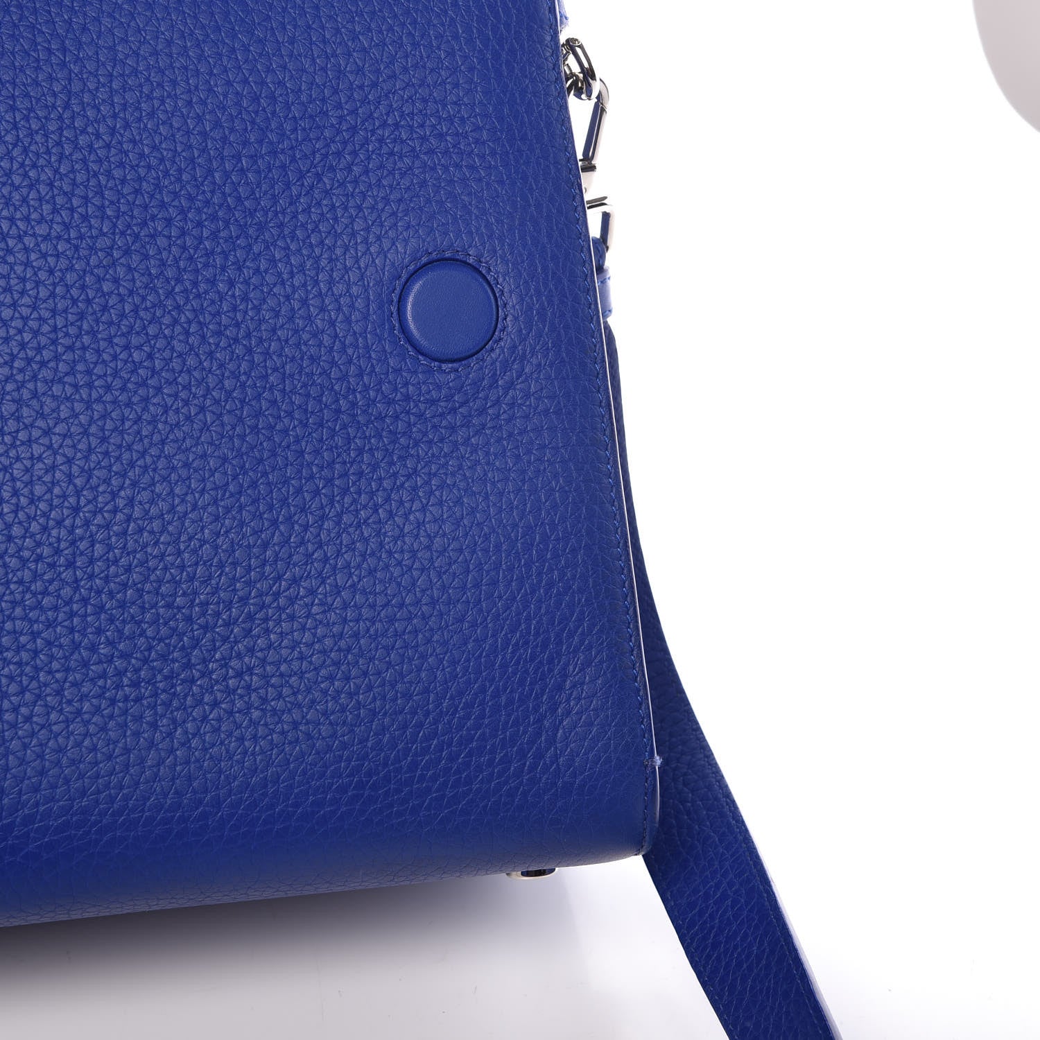 Christian Dior Bullcalf Medium Diorever Flap Yves Klein Blue 17 of 19