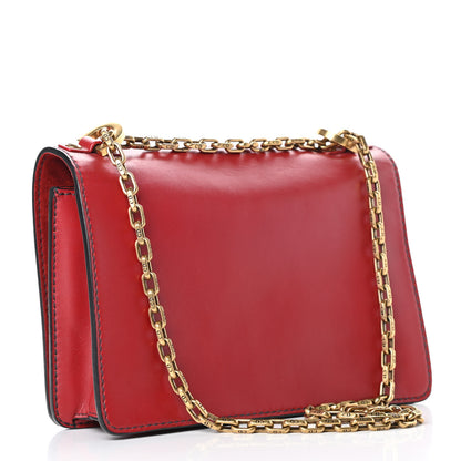 Christian Dior Calfskin J'Adior Chain Flap Bag Red 3 of 17