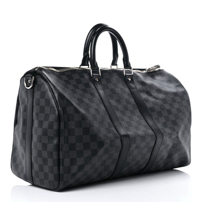 Louis Vuitton Damier Graphite Keepall Bandouliere 45 2 of 12