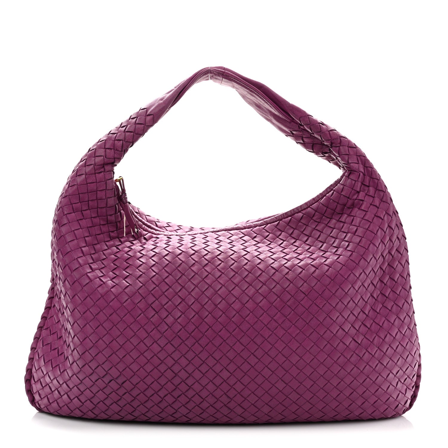 Bottega Veneta Nappa Intrecciato Large Veneta Hobo Orchid 1 of 12