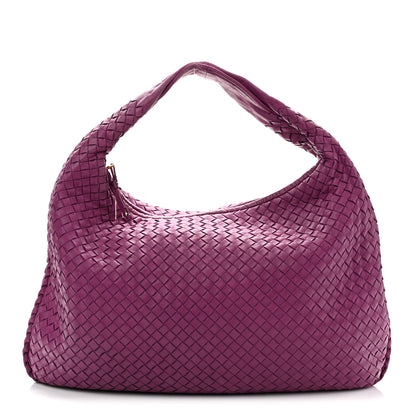 Bottega Veneta Nappa Intrecciato Large Veneta Hobo Orchid 1 of 12
