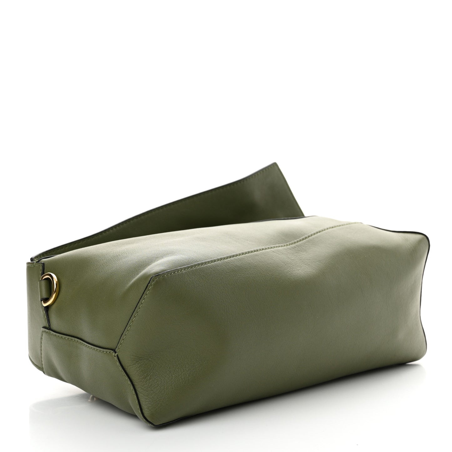 Calfskin Puzzle Hobo Avocado