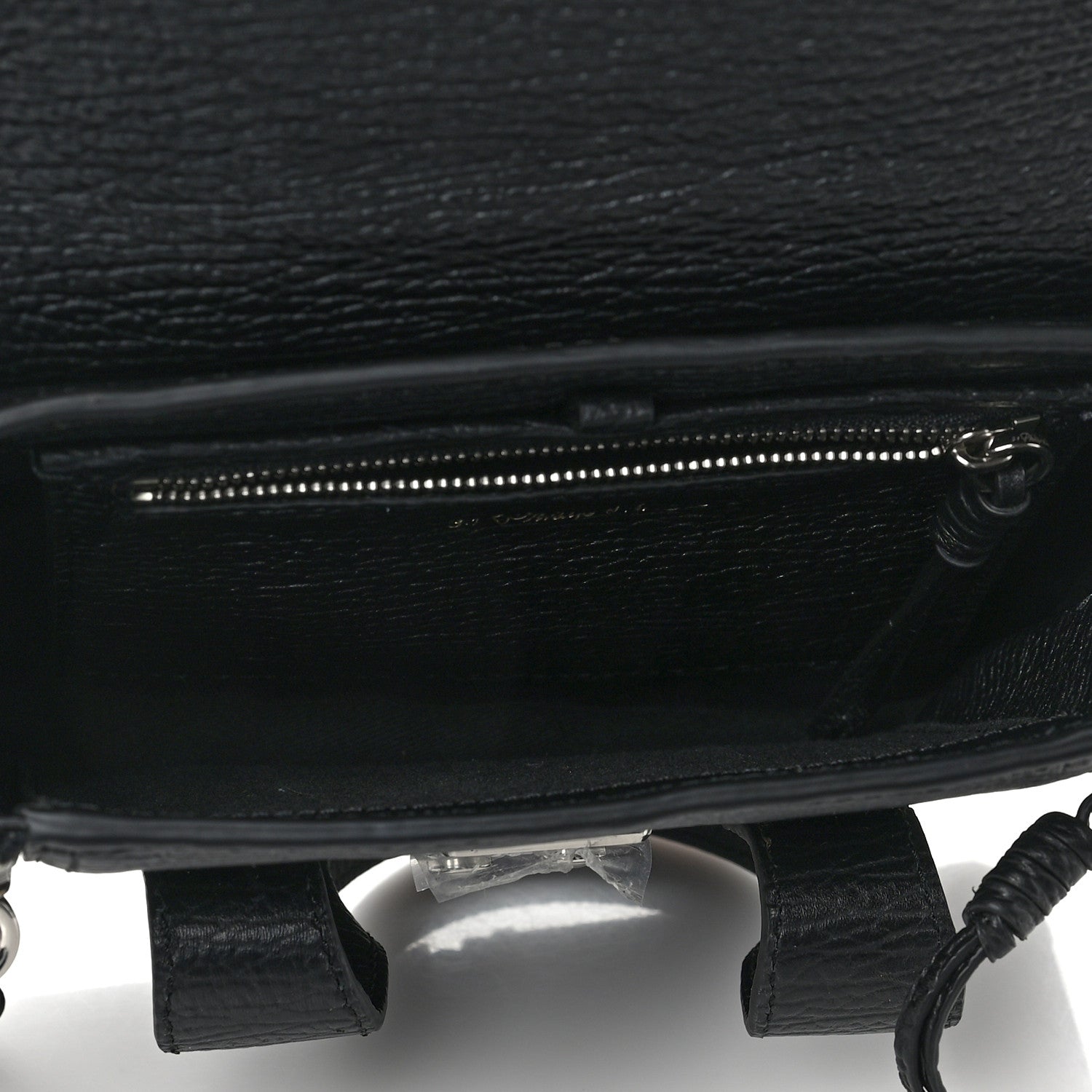 3.1 Phillip Lim Textured Calfskin Mini Whipstitch Pashli Satchel Black 5 of 8