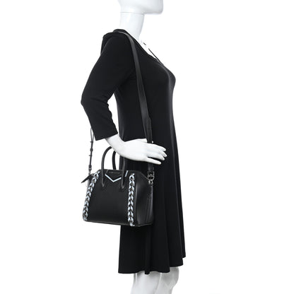 Givenchy Smooth Calfskin Mini Chain Weave Antigona Black 2 of 12