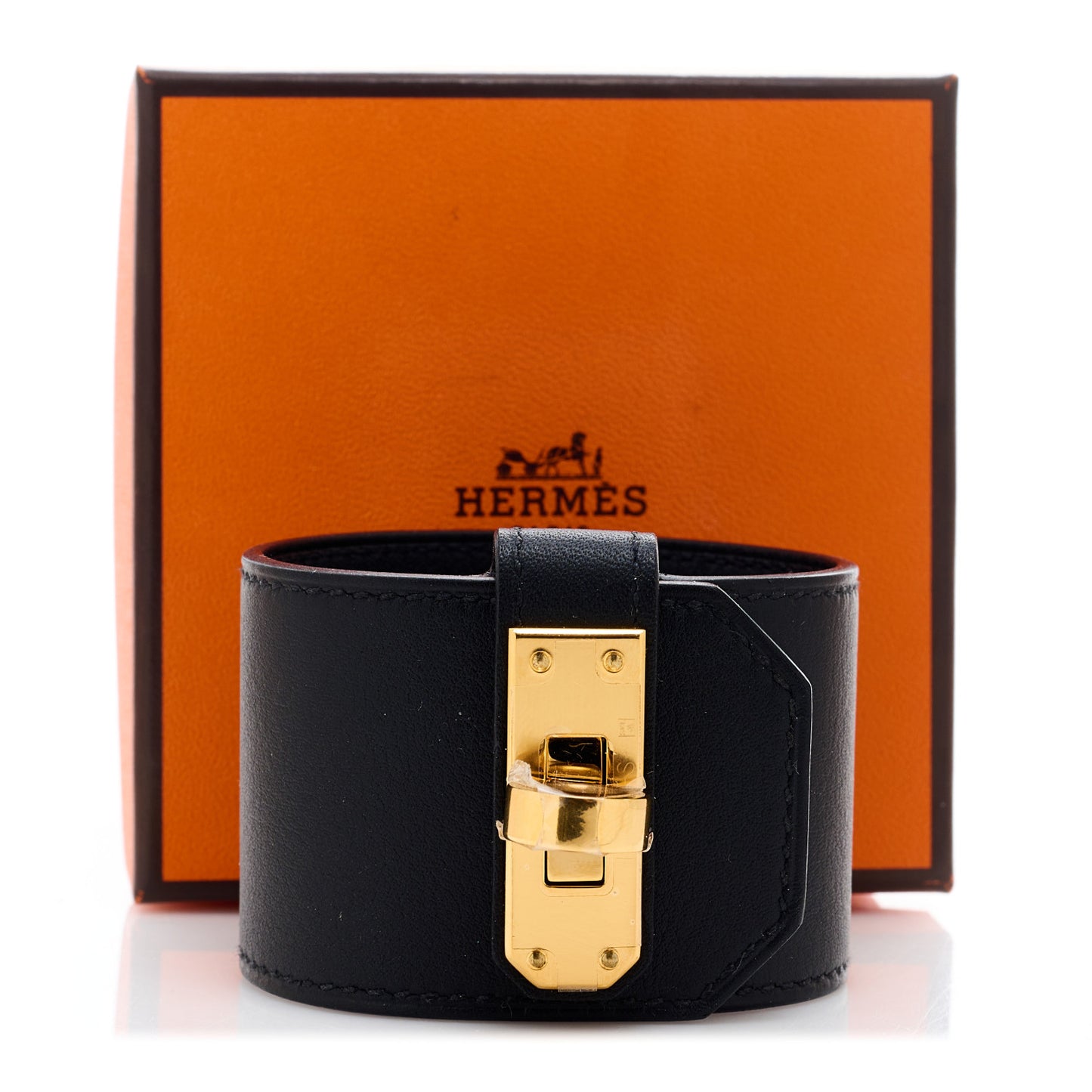 Swift Kelly Twist Bracelet PM Black