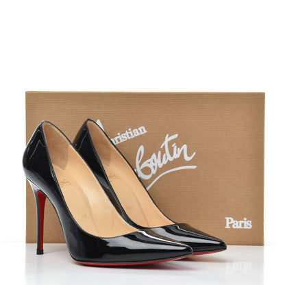 Christian Louboutin Patent Decollete 554 100 Pumps 35.5 Black 12 of 12