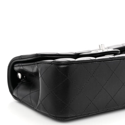 Chanel Lambskin Quilted Mini Rectangular Flap Black 9 of 10
