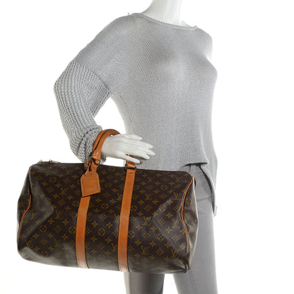 Louis Vuitton Monogram Keepall 45 2 of 7