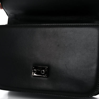 Valentino Garavani Vitello Medium Glam Lock Rockstud Flap Black 19 of 19