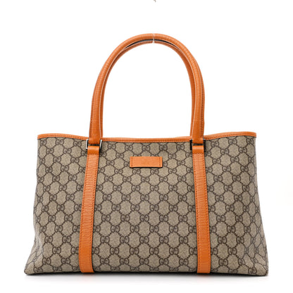 Gucci GG Plus Monogram Medium Joy Tote Orange 1 of 12