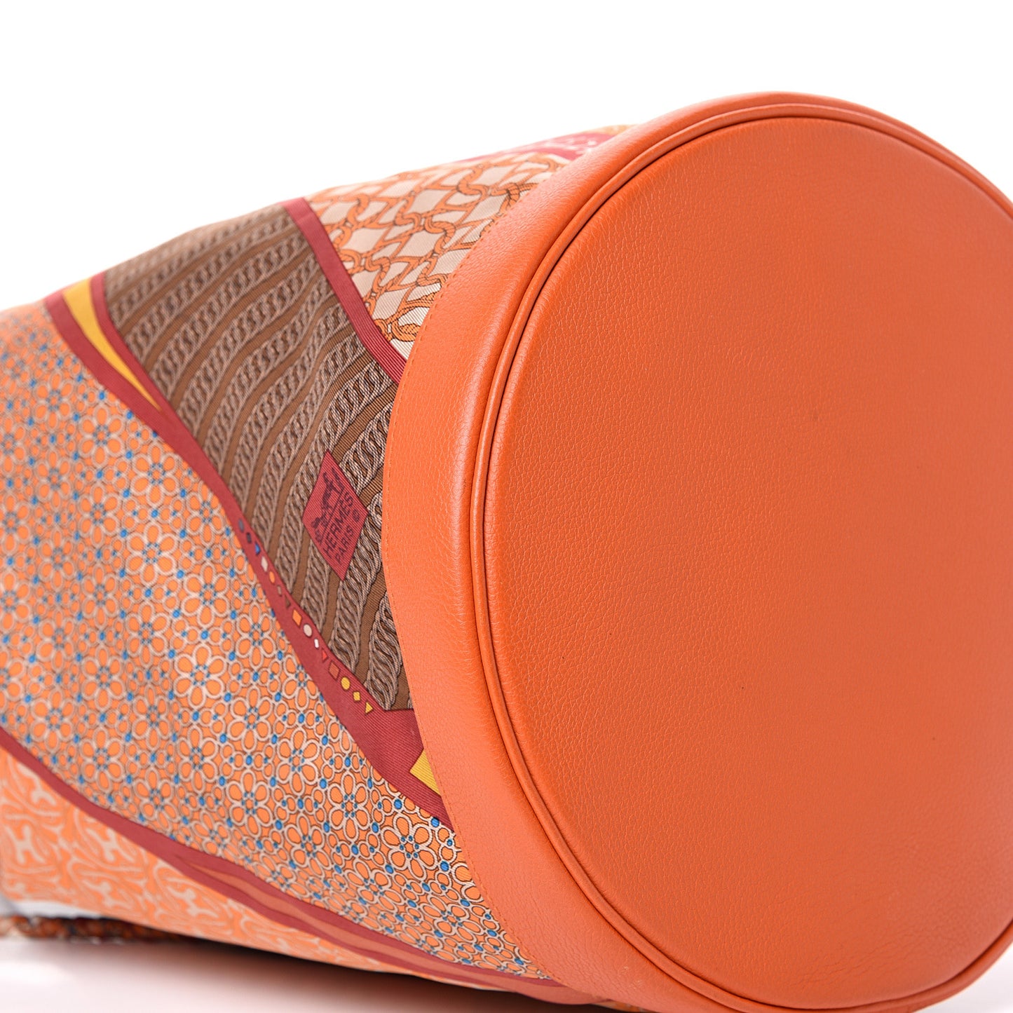 Silk Evercolor Carre en Cravates Soie Cool Flamingo Pink Deer Brown Orange