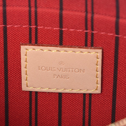 Louis Vuitton Monogram Neverfull MM GM Pochette Cherry 6 of 8