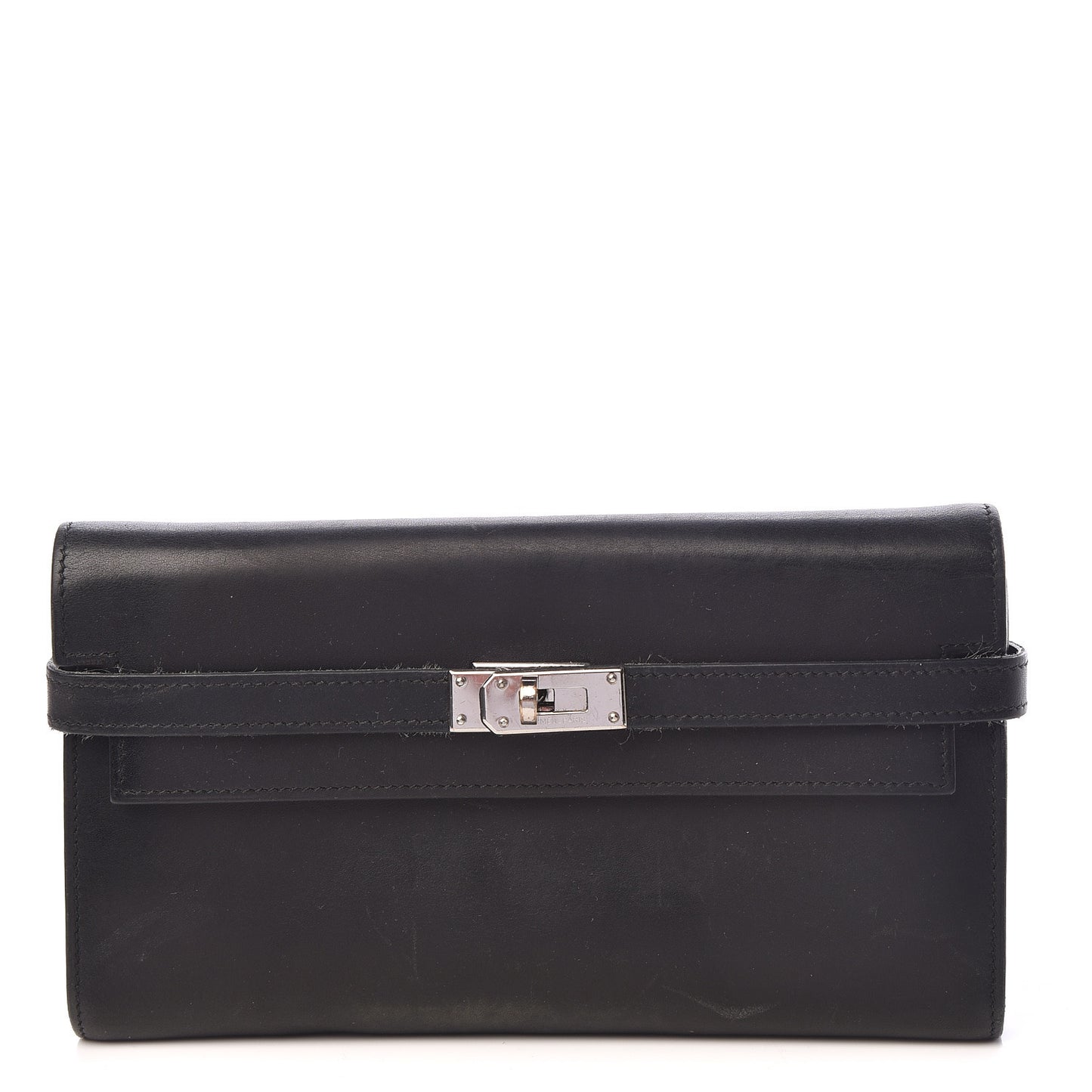 Box Kelly Longue Wallet Black