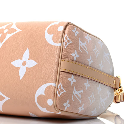 Louis Vuitton Monogram Giant By The Pool Speedy Bandouliere 25 Brume 9 of 10