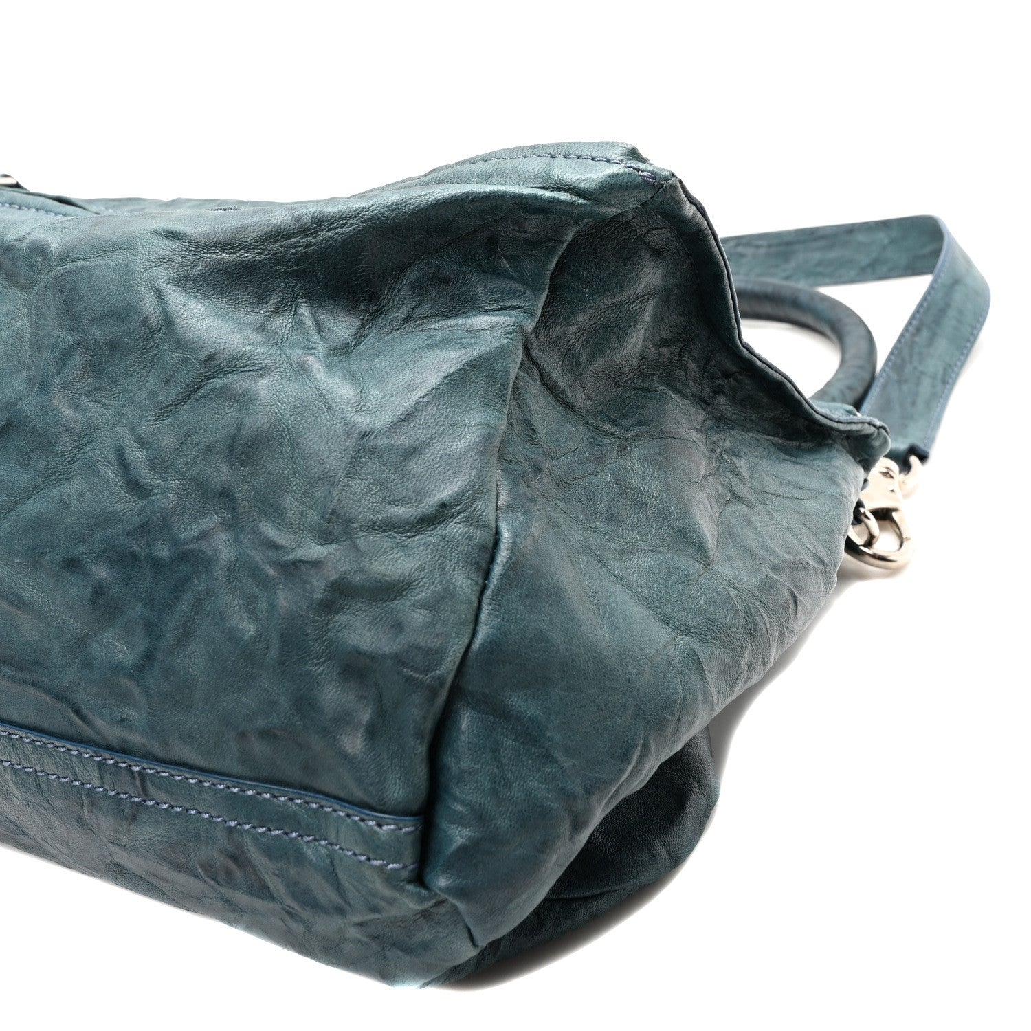 Givenchy Tumbled Sheepskin Medium Pandora Mineral Blue 9 of 9