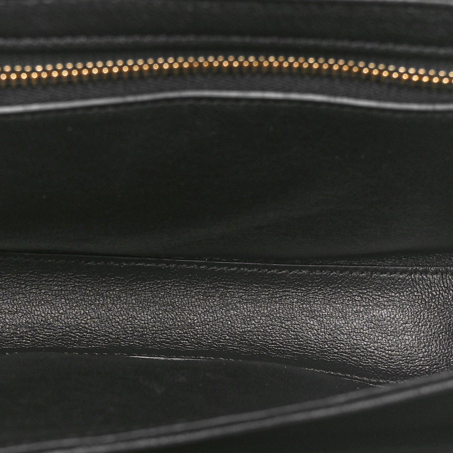 Shiny Calfskin Medium C Bag Black