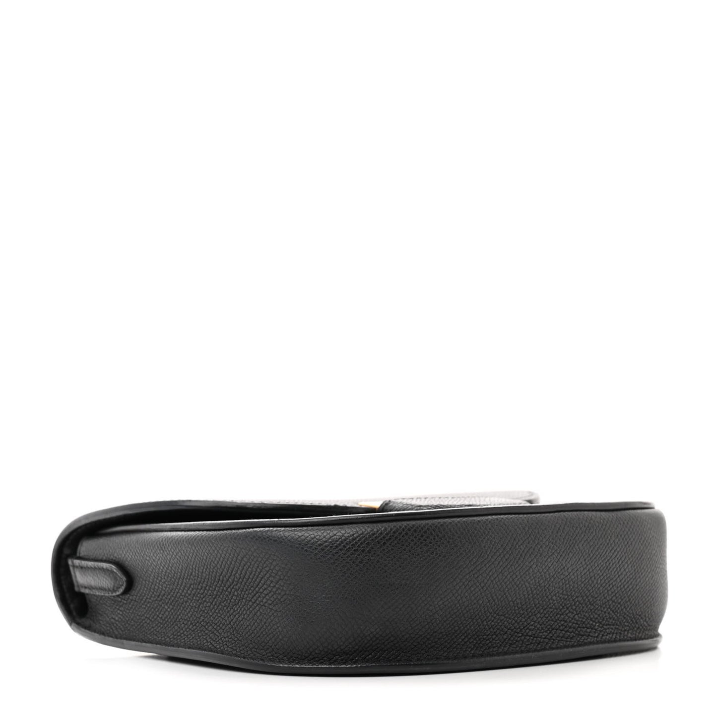 Grained Calfskin Small Trotteur Black