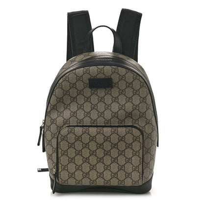 Gucci GG Supreme Monogram Small Eden Day Backpack Black 1 of 8