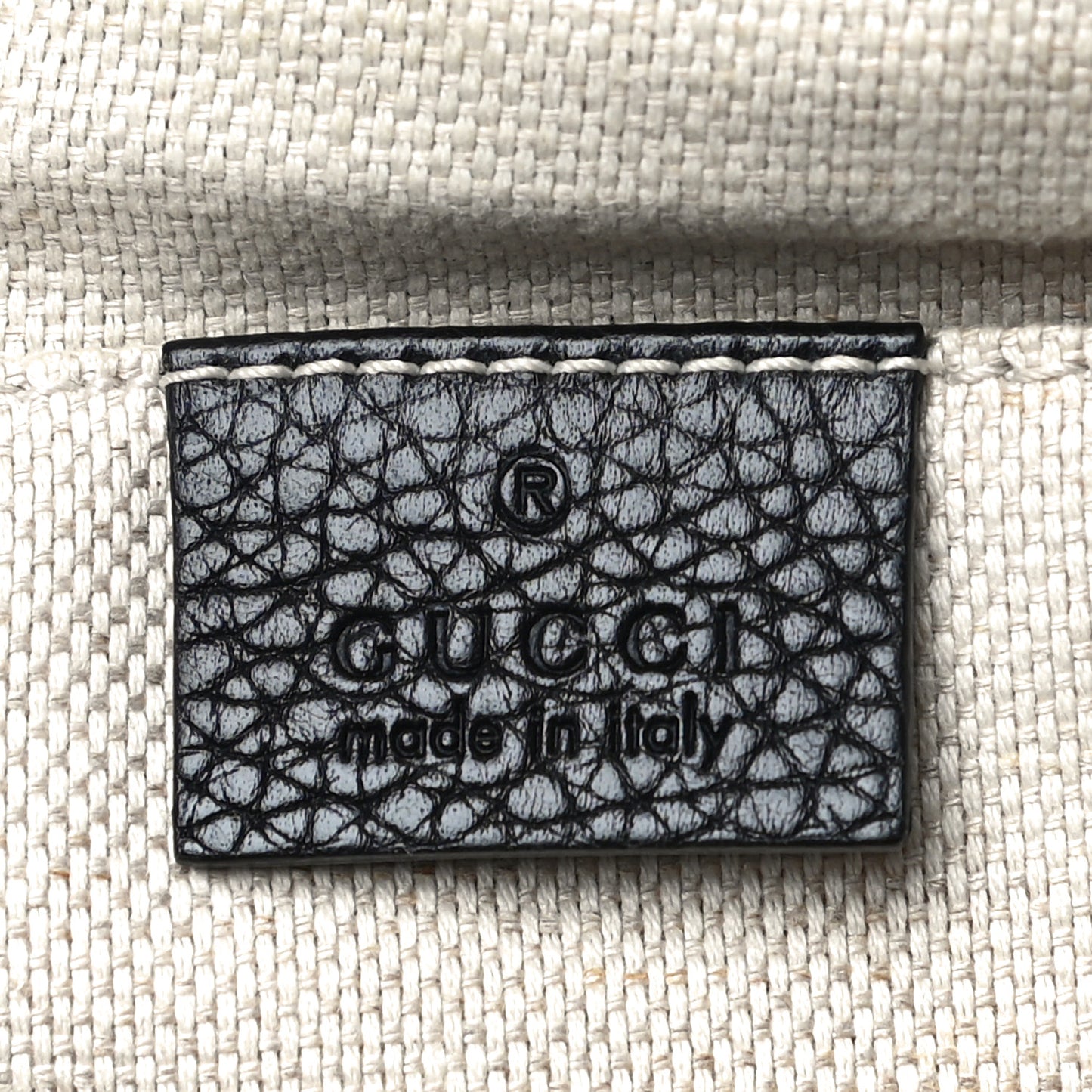 Pebbled Calfskin Small Soho Disco Bag Black